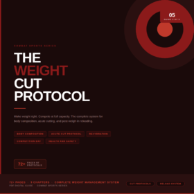 The Weight Cut Protocol